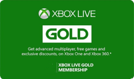 Xbox Live Gold Recharge